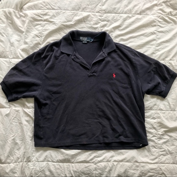 Polo Ralph Lauren Tops - Polo cropped shirt